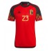 Belgien Michy Batshuayi #23 Replika Hjemmebanetrøje VM 2022 Kortærmet